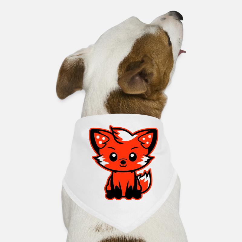 Fuchs Comic Hunde-Bandana