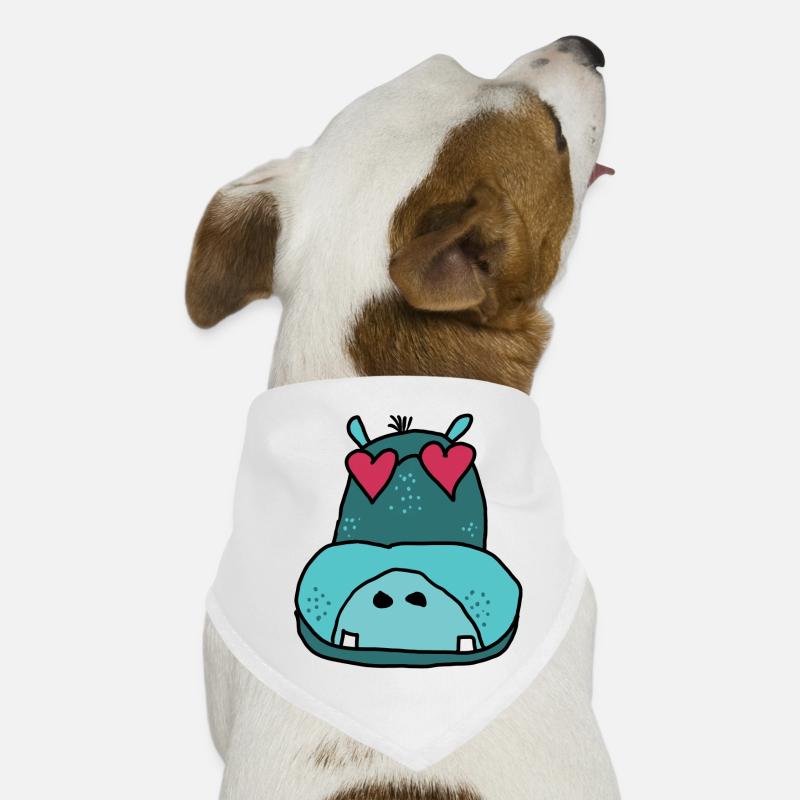Hippo Hunde-Bandana