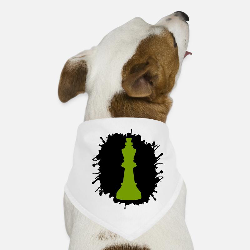 Splatter skakkonge Bandana til din hund