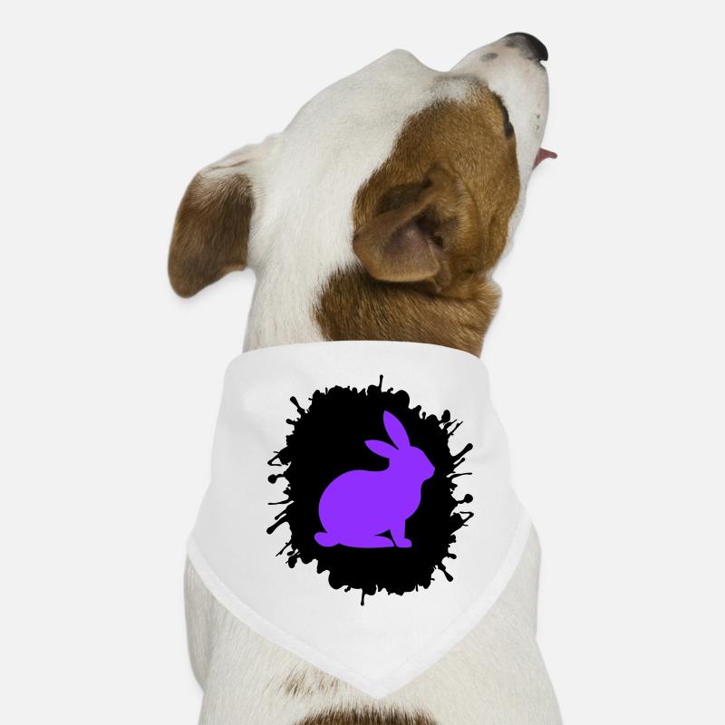 Splatter kanin Bandana til din hund