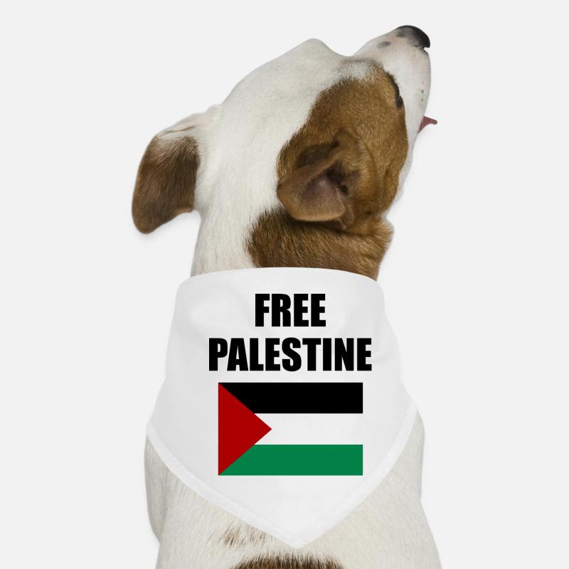 Palestine libre Bandana pour chien