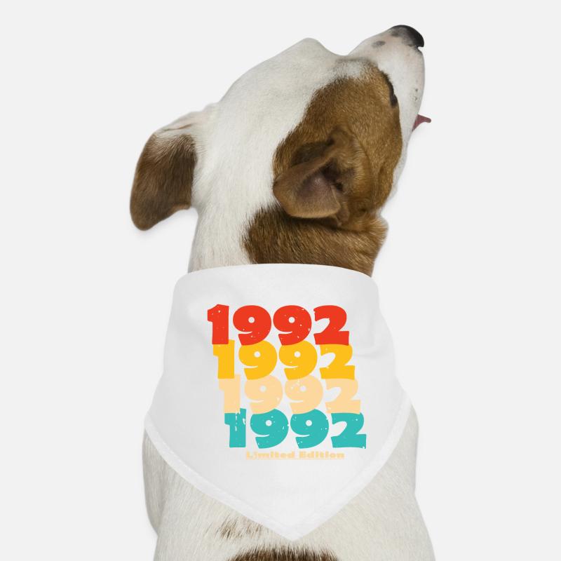 1992: Limitierte Auflage - 32. Jubiläum Hunde-Bandana