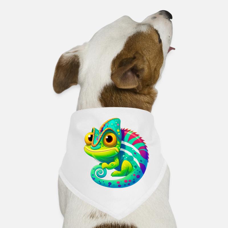 Caméléon Bandana pour chien