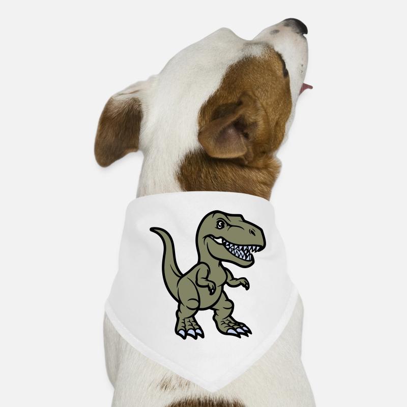 T Rex Comic Dinosaurier Hunde-Bandana