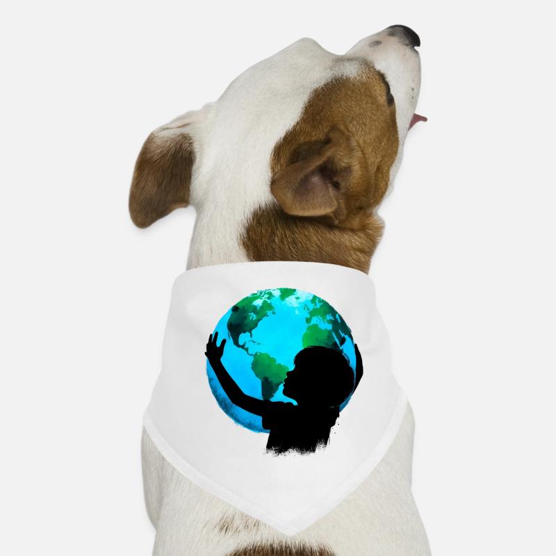 Planet Erde Hunde-Bandana