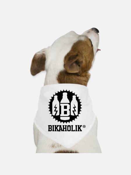 BKH Classic 2 - Hunde-Bandana - Weiß - Vorne