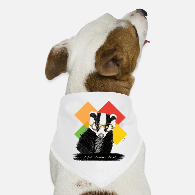 JvG Dachs "Auf da Ax wia a Dax" Hunde-Bandana