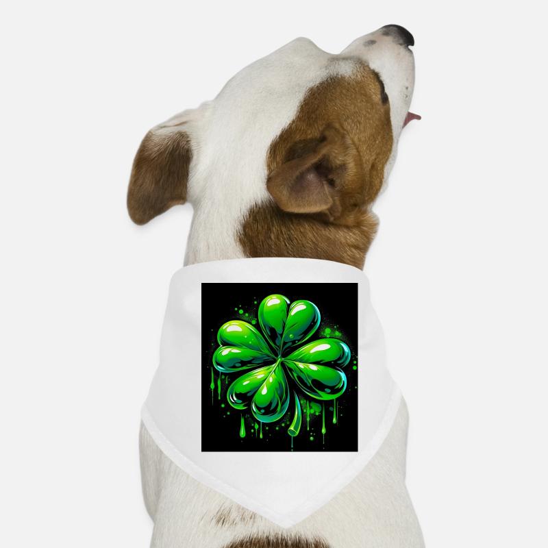 Four-leaf clover Dog Bandana