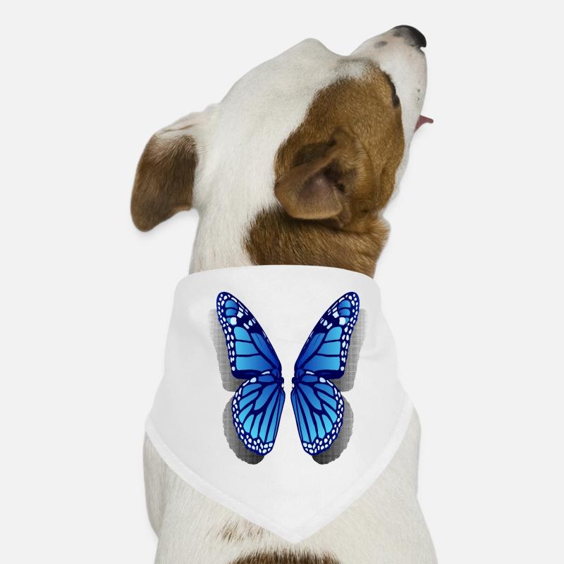 Ailes de papillon monarque Bandana pour chien