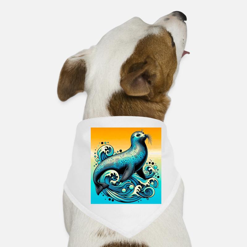 Siegel Hunde-Bandana