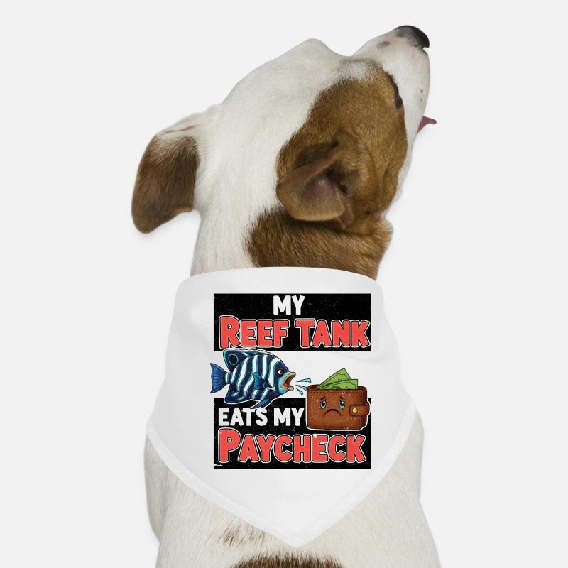 Coral Reef Comic Geschenk Hunde-Bandana