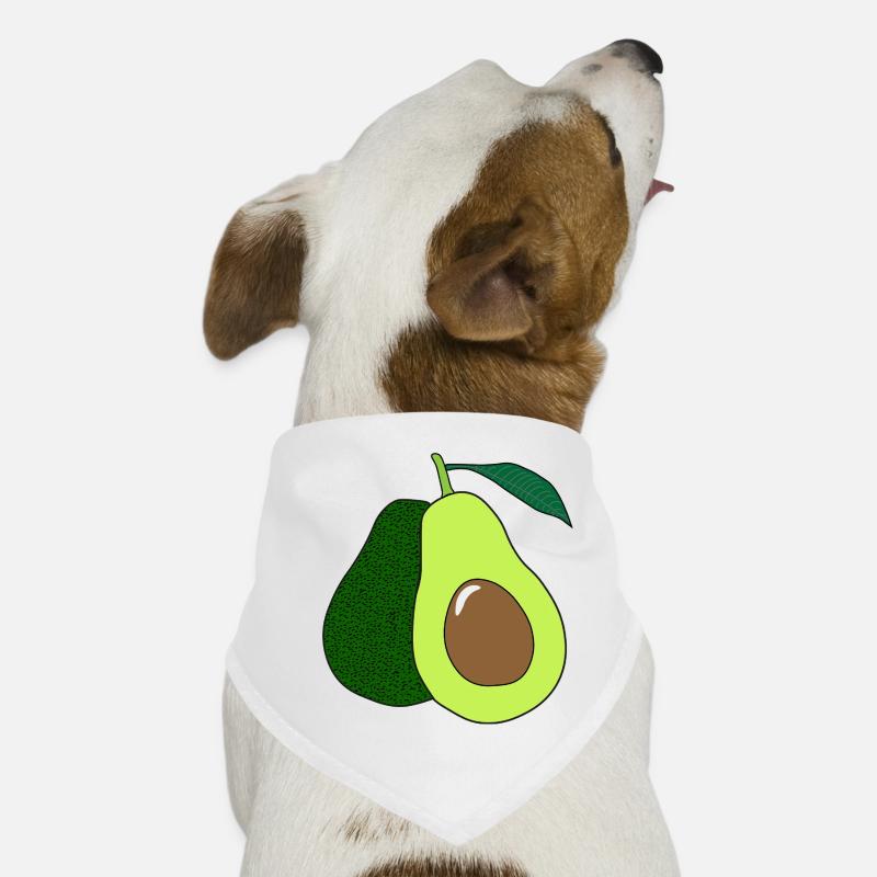 Avocado_Print Bandana pour chien