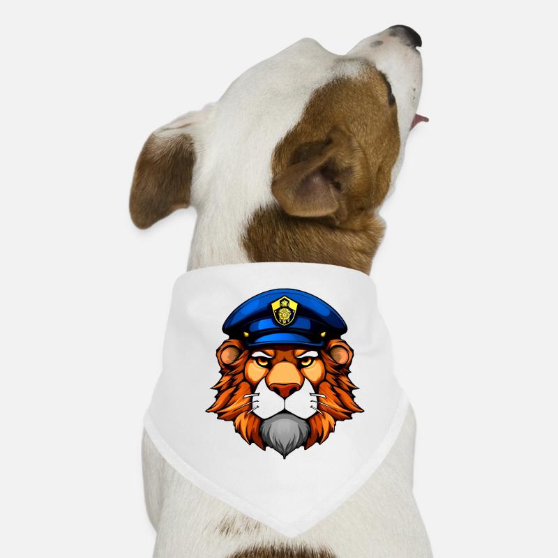 Police Löwe Bandana pour chien