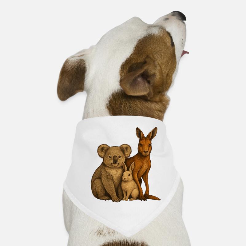 Koala Kangaroo Rabbit Dog Bandana