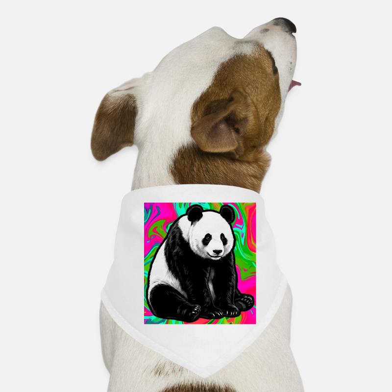 panda Bandana pour chien