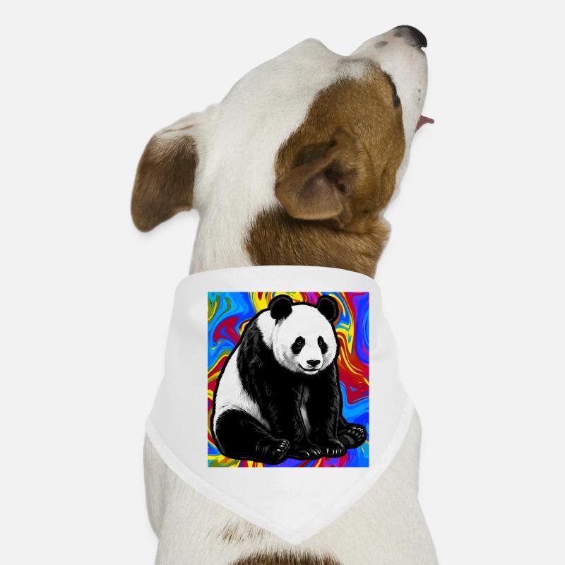 Panda Hunde-Bandana