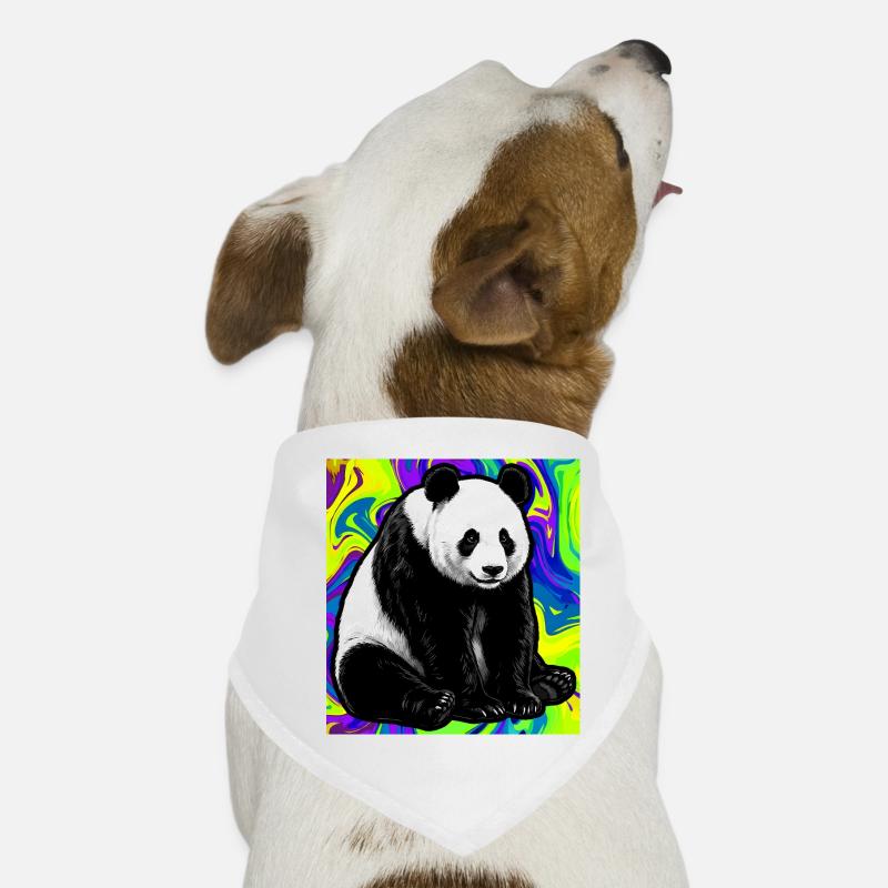 Panda Hunde-Bandana
