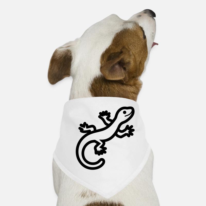 Eidechse Hunde-Bandana