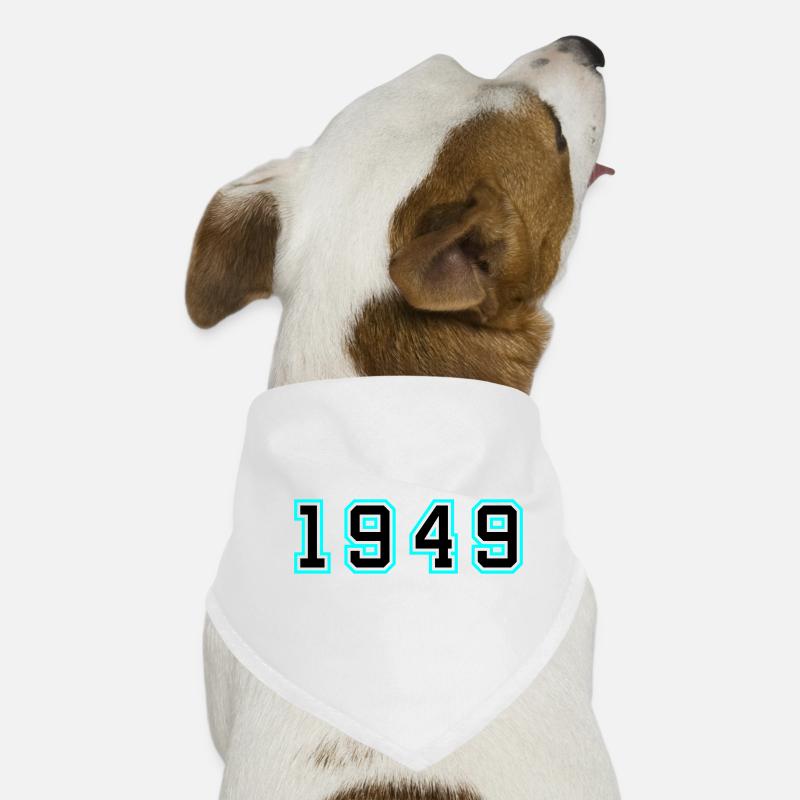 1949 Year Birthday Dog Bandana
