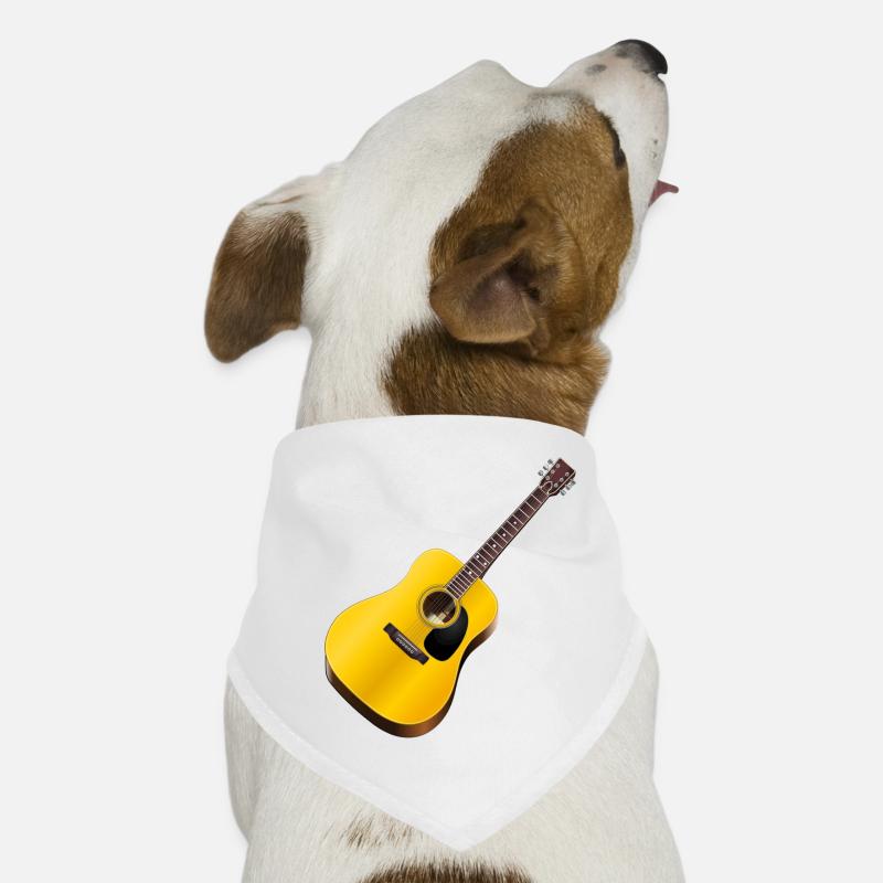 guitar Dog Bandana