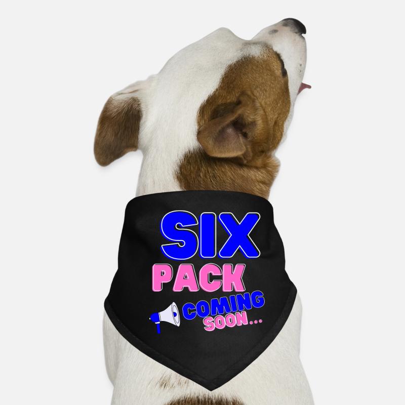 Six Pack Coming Soon 35 Dog Bandana