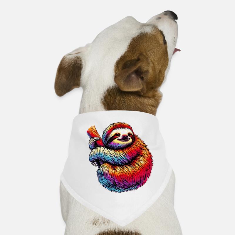 Sloth Dog Bandana