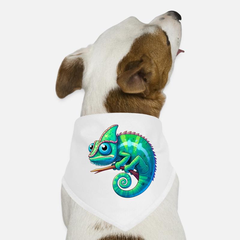 Chamäleon Hunde-Bandana