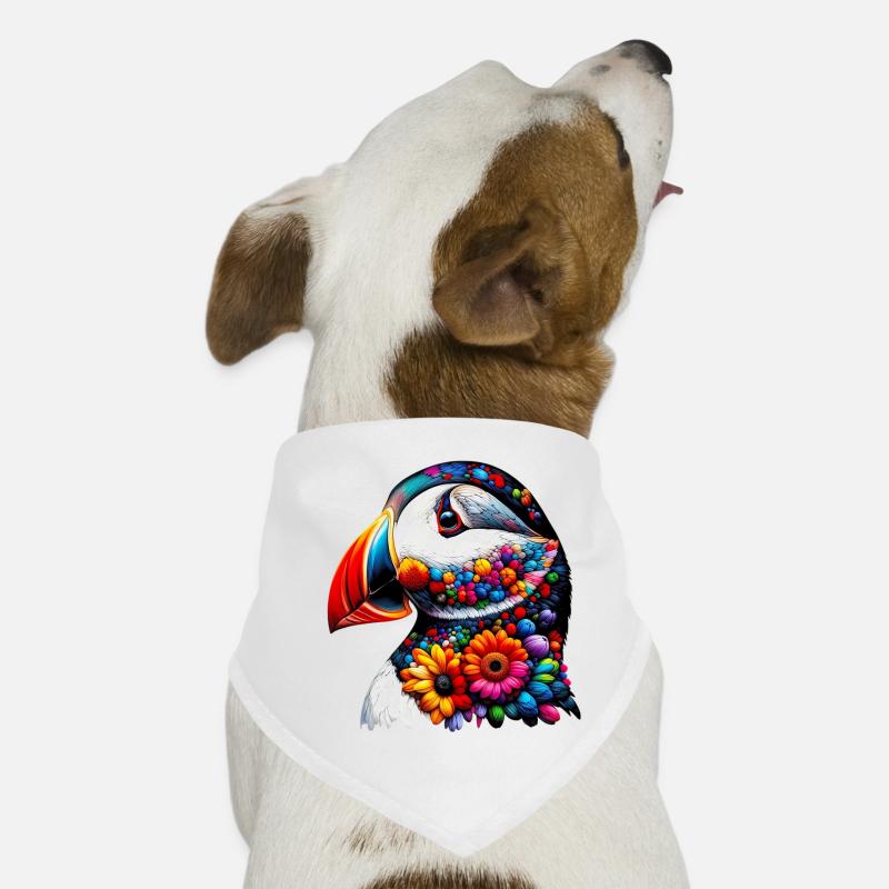 Puffin Dog Bandana