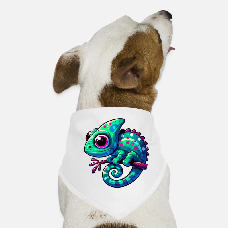 Caméléon Bandana pour chien