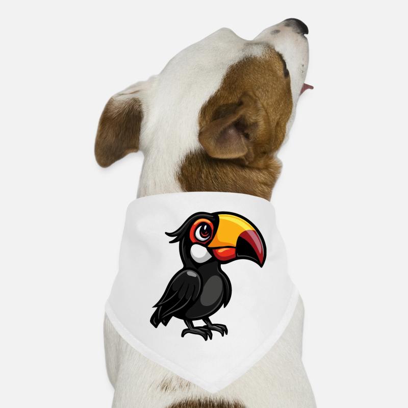 Bande dessinée Toucan Bird Bandana pour chien