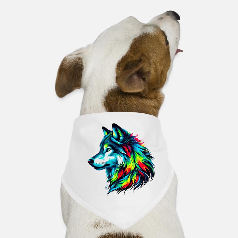 Wolf Dog Bandana