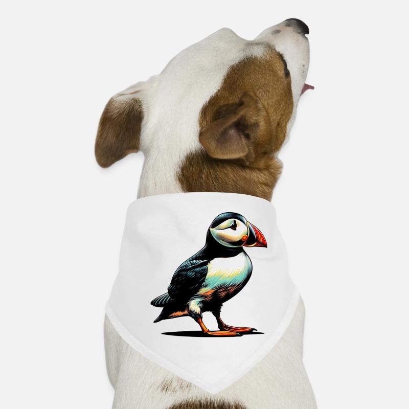 Macareux Bandana pour chien