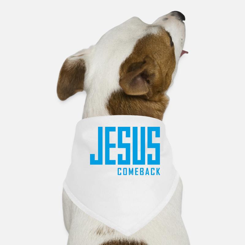 Jesus Comeback – Dein Glaubens-Statement! Hunde-Bandana