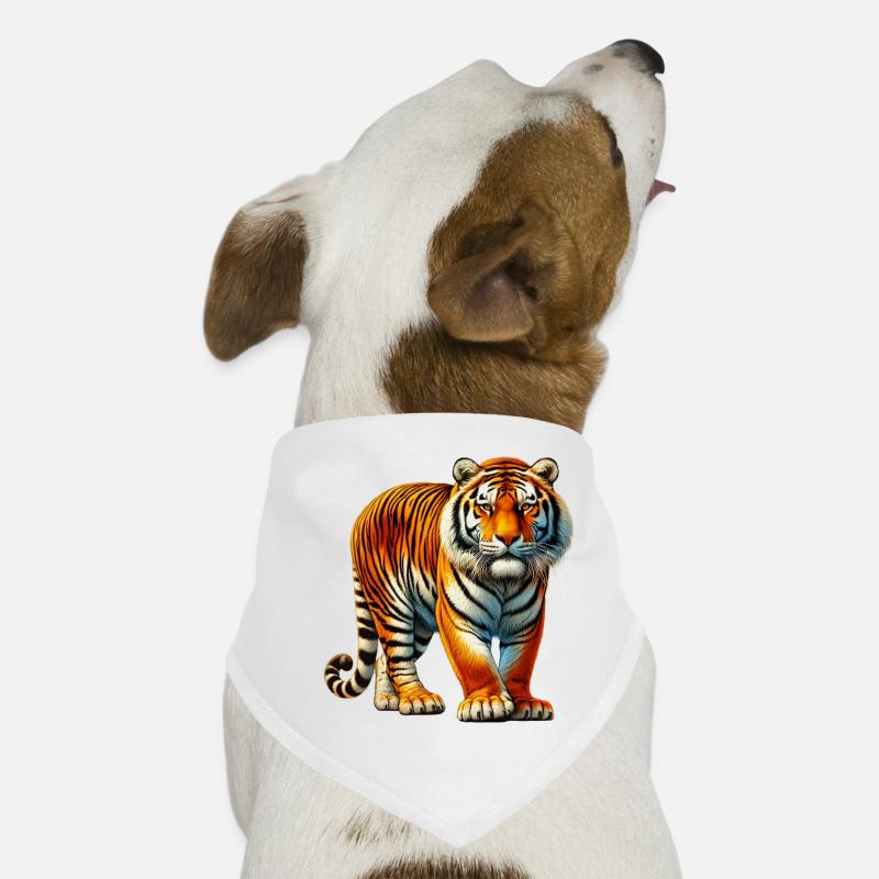 Tiger Hunde-Bandana