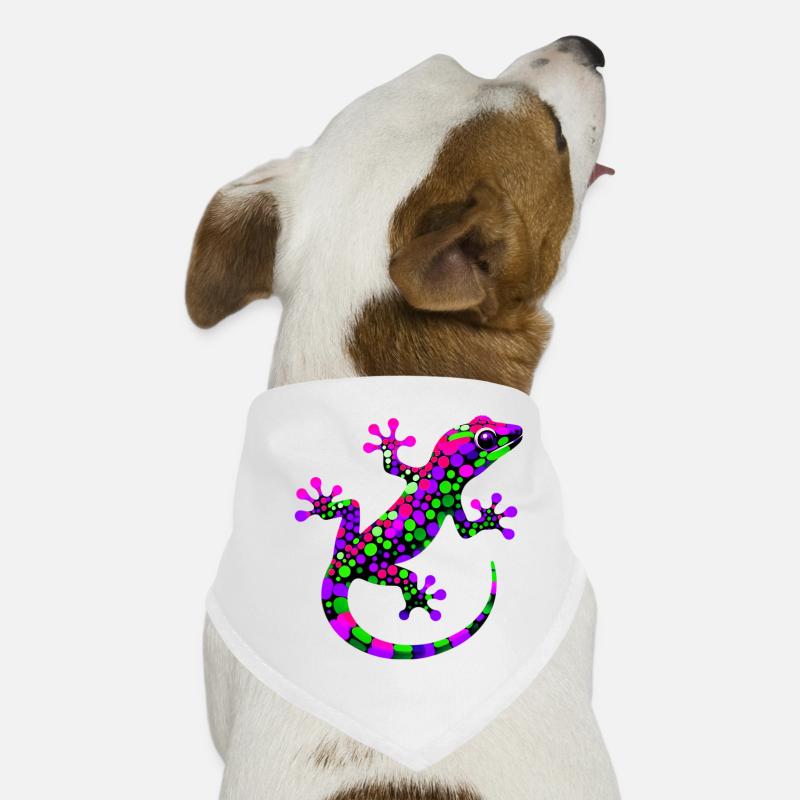 Gecko Dog Bandana