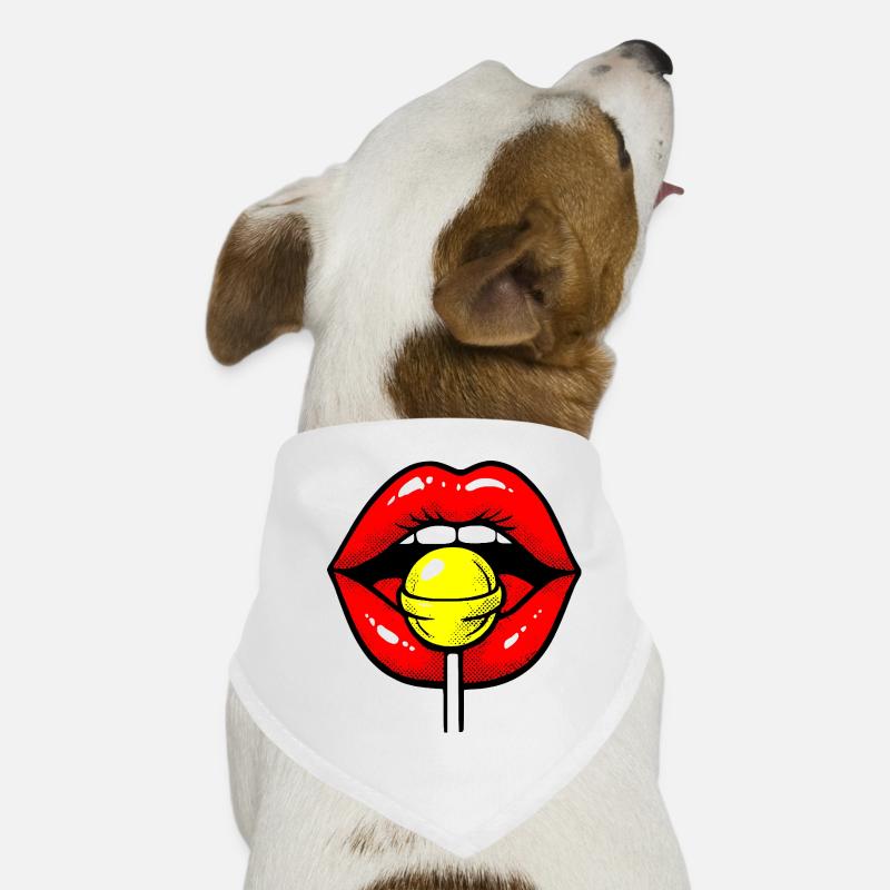 Lolli Lips Hunde-Bandana