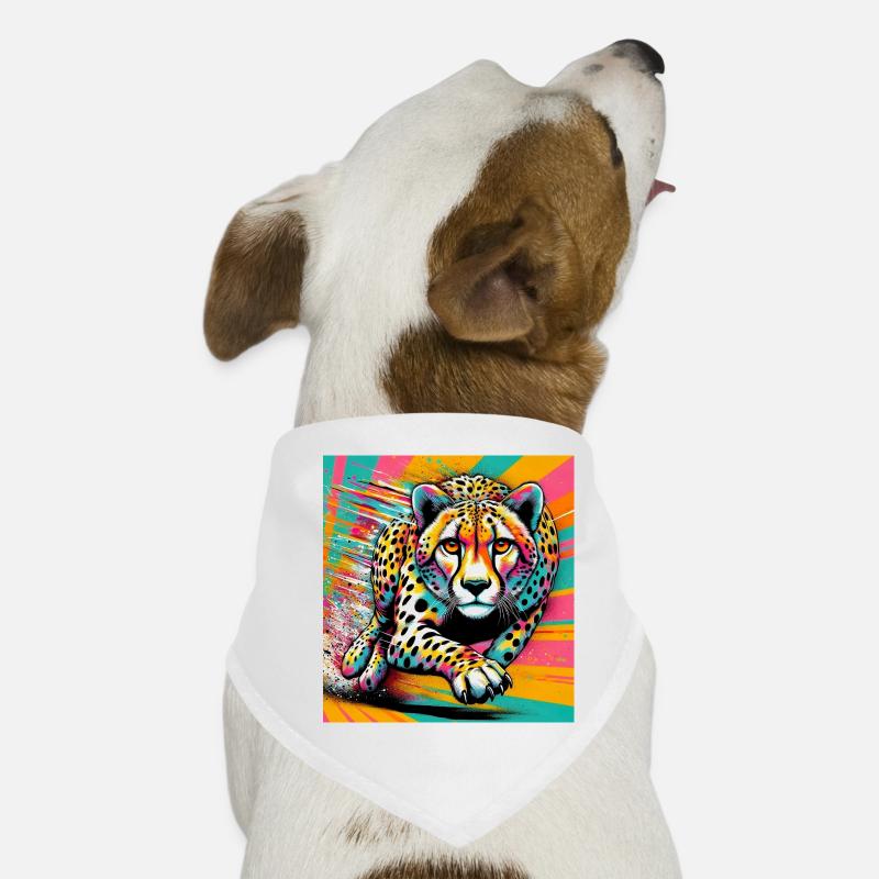 guépard Bandana pour chien