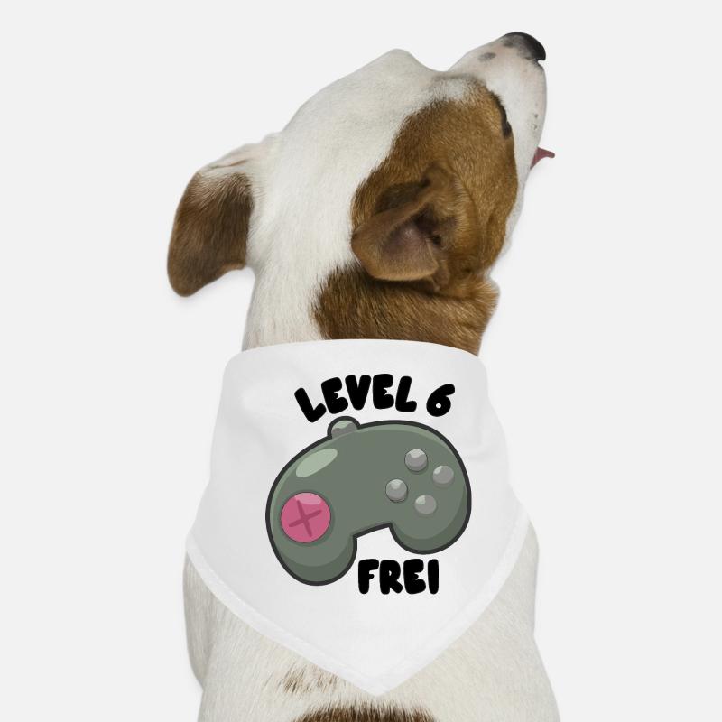 Level 6 Controller 6.Geburtstag Geburtstagsparty Hunde-Bandana