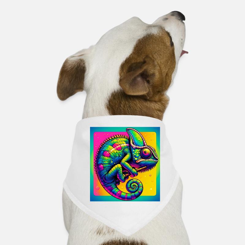 chameleon Dog Bandana