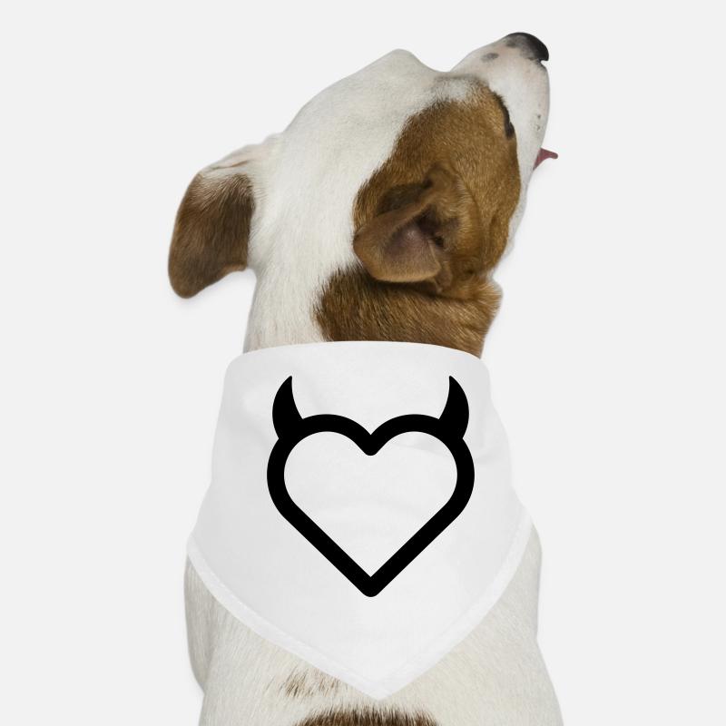 Demon Heart Dog Bandana
