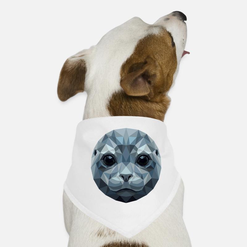 Sceller avec des lunettes de soleil, phoque morse mignons phoques Bandana pour chien