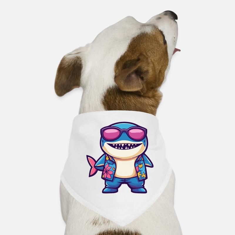 Hai Comic Urlaub Hunde-Bandana