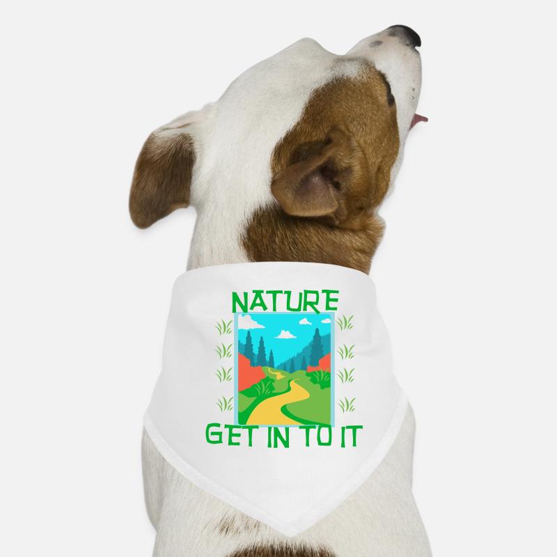 NATURE - Entrez dedans Bandana pour chien