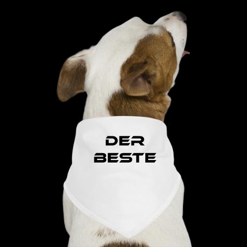 Der Beste schwarz - Hunde-Bandana