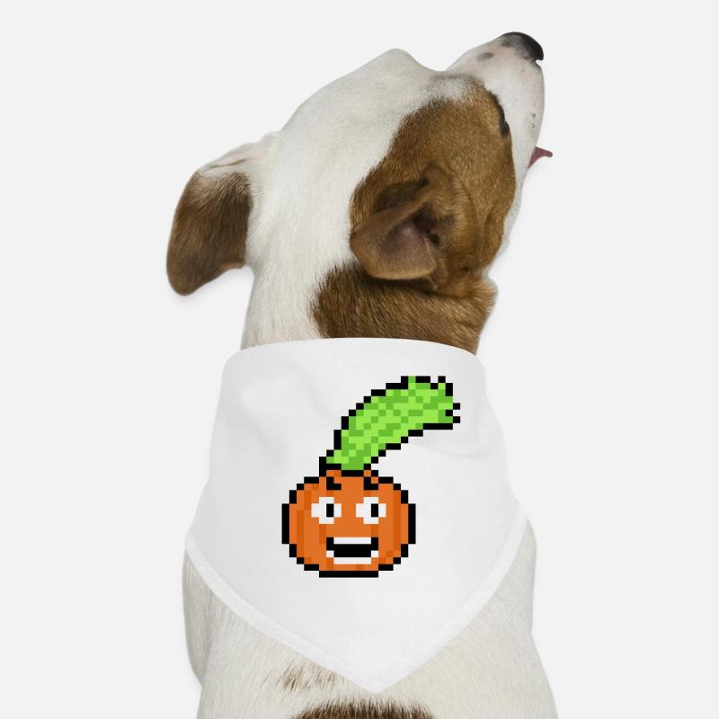Gemüse (Pixelart) Hunde-Bandana