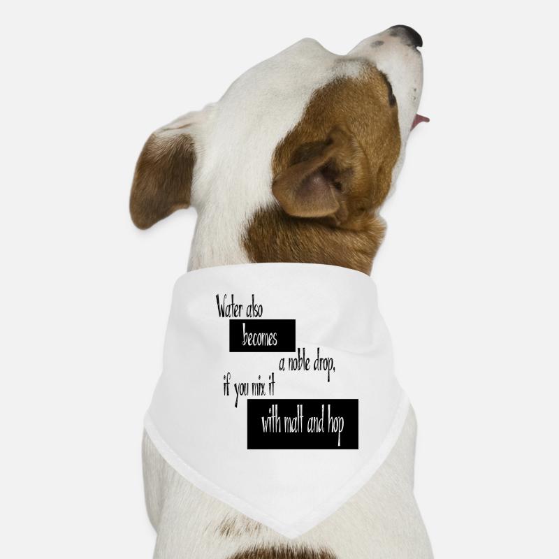 houblon Bandana pour chien