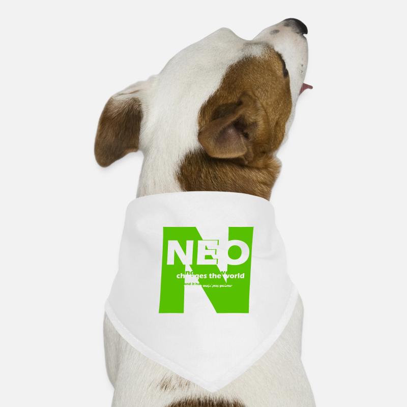 Neo changes the world Bandana pour chien