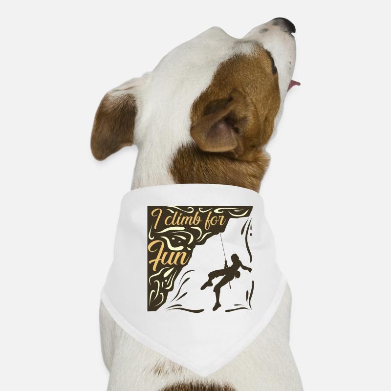 Grimper pour le plaisir Bandana pour chien