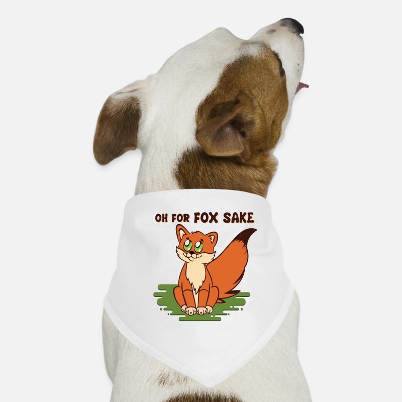 Oh pour fox saké renard soulève avec une grosse bite Bandana pour chien