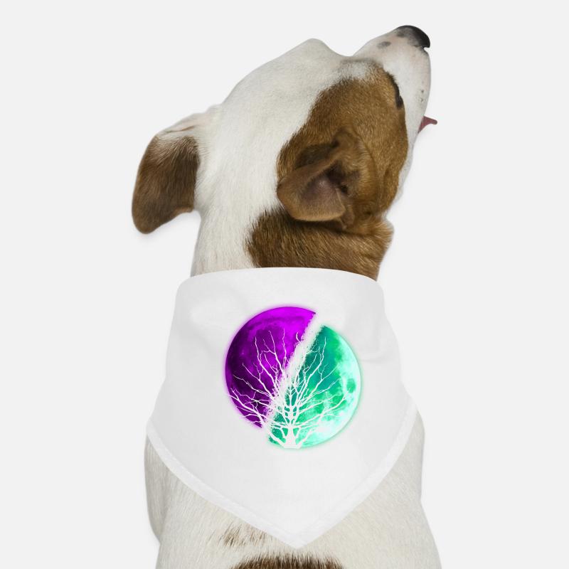 Mond Hunde-Bandana